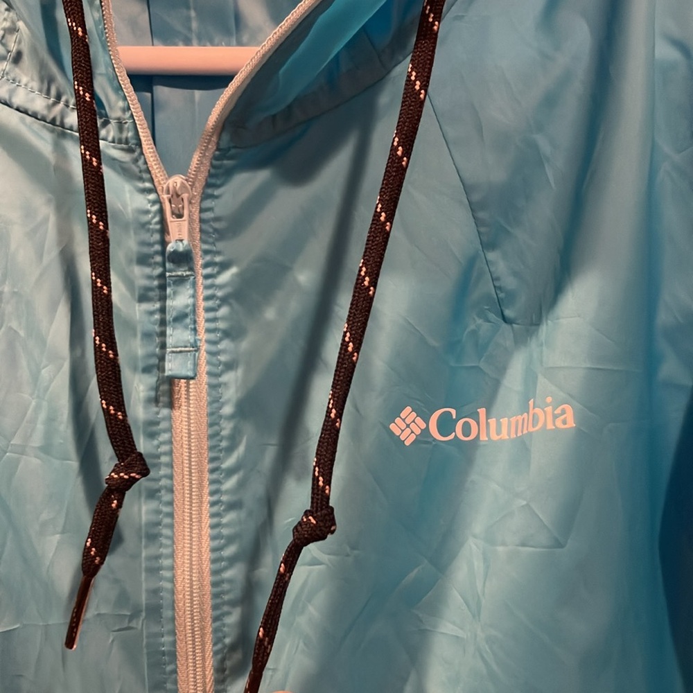 Columbia Two-Tone Blue Windbreaker - Picture 3 of 8